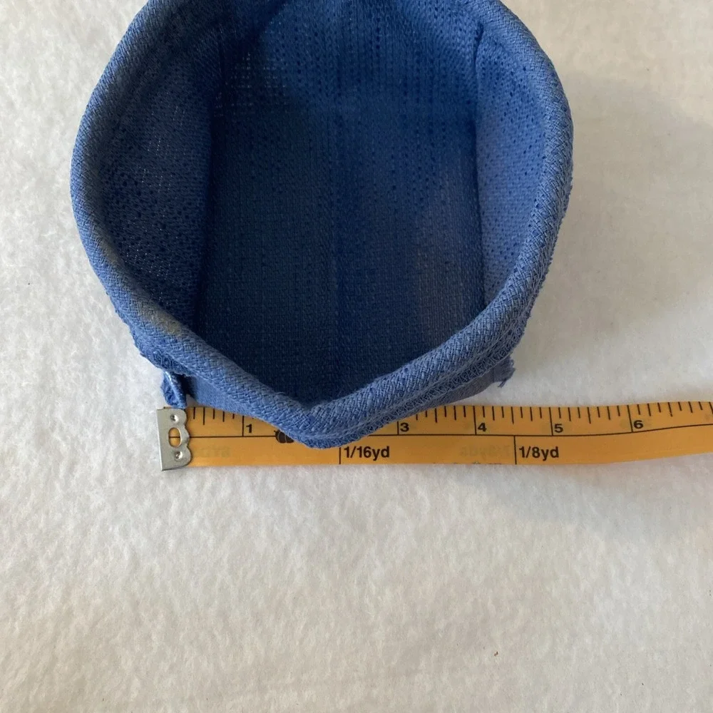 Longaberger Tarragon Booking Basket Fabric‎ Liner Cornflower Blue